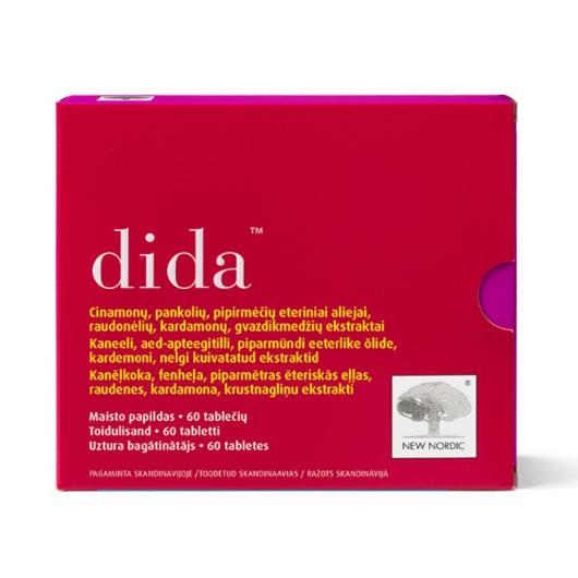 NEW NORDIC Dida tabletes N60