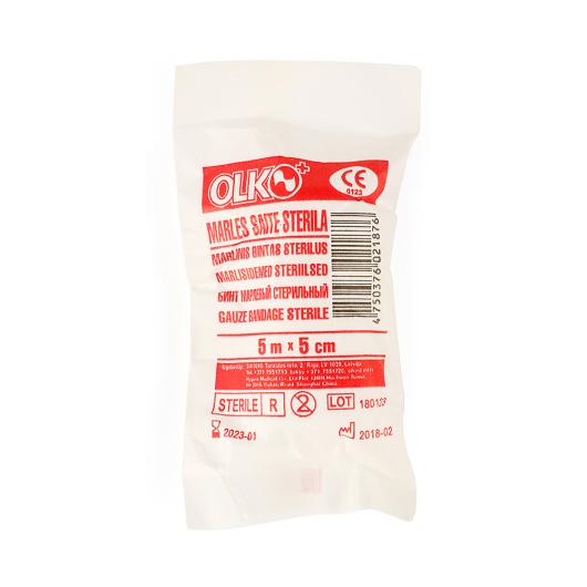 OLKO marles saite sterila 5mx5cm