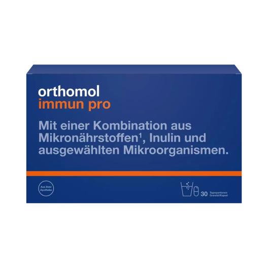 ORTHOMOL Immun Pro pulveris+ kapsulas N30