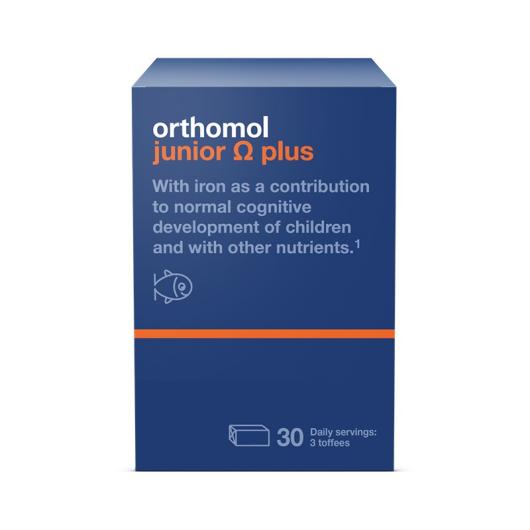 ORTHOMOL Junior Omega Plus konfektes N30