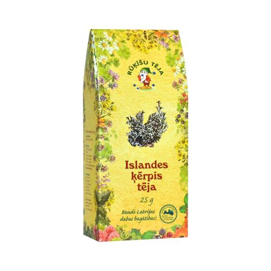 RŪĶĪŠU Islandes ķērpis tēja 25g