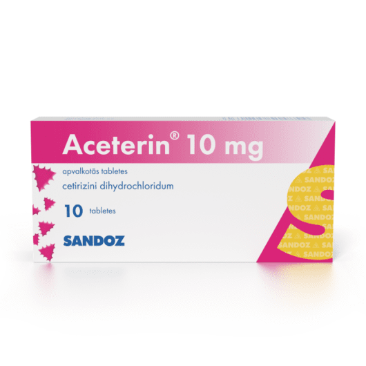 ACETERIN 10mg apvalkotās tabletes N10
