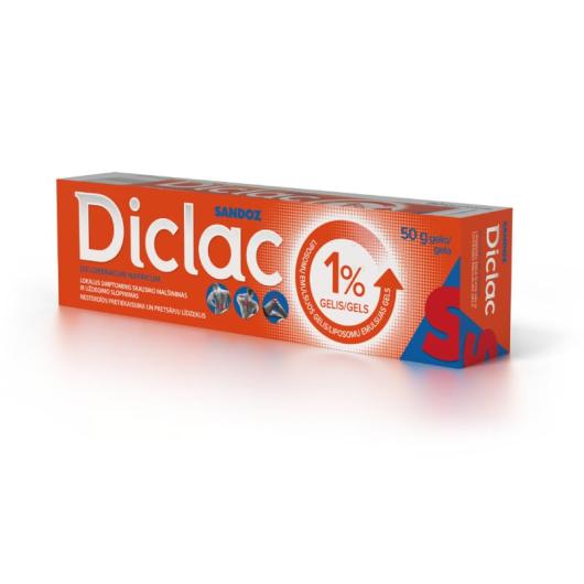 DICLAC 1% gels 50g