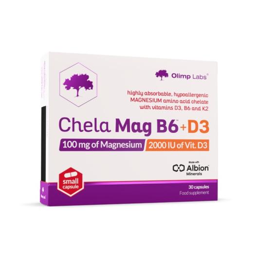 OLIMPLABS Chela-Mag B6+D3 kapsulas N30