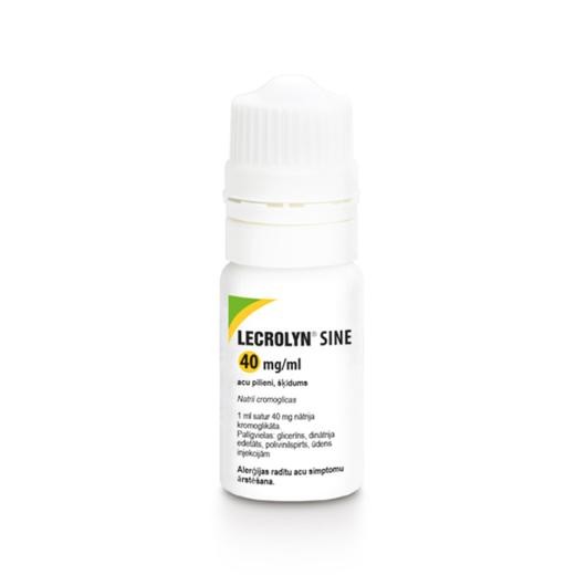 LECROLYN SINE 40 mg/ml acu pilieni, šķīdums 10 ml