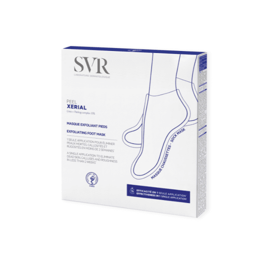 SVR Xerial Peel skābes pīlinga pēdu maska 1 pāris