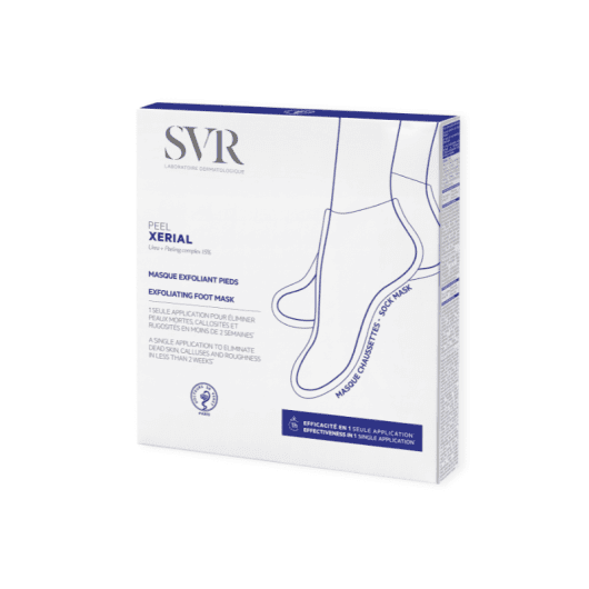 SVR Xerial Peel skābes pīlinga pēdu maska 1 pāris
