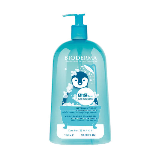BIODERMA ABCDerm Moussant putojošais gels 1000 ml
