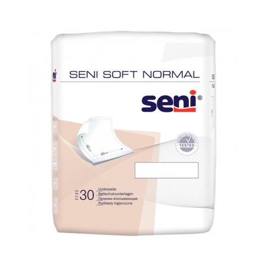 SENI SOFT Normal absorbējošie paladziņi 40x60cm N30