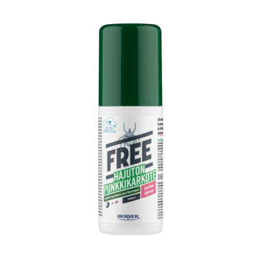 FREE Active līdzeklis pret ērcēm un insektiem 100 ml