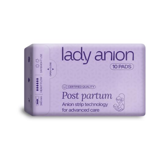 LADY ANION Post Partum pēcdzemdību higiēniskās paketes N10