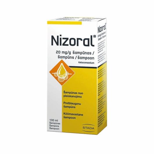 NIZORAL 20 mg/g ketokonazola šampūns pret blaugznām 100 ml