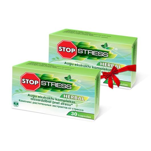 STOP STRESS ® HERBAL N30 1+1 kapsulas