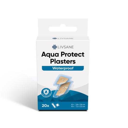 LIVSANE Aqua Protect ūdensizturīgi plāksteri N2