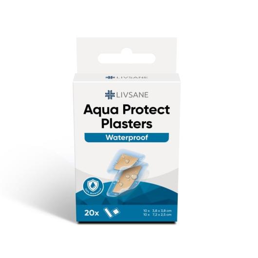 LIVSANE Aqua Protect ūdensizturīgi plāksteri N2