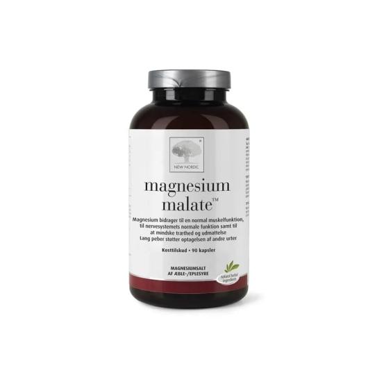 NEW NORDIC Magnesium malate kapsulas N90