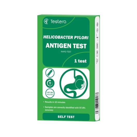 TESTERA Helicobacter Pylori antigēna noteikšanas tests N1