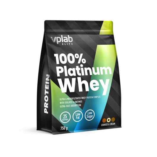 VPLAB Platinum Whey Cookies&Cream pulveris 750g