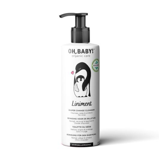 OH,BABY! Liniment mazuļa ādas attīrīšanas līdzeklis autiņbiksīšu zonai 400ml