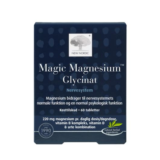 NEW NORDIC Magic Magnesium Glycinat tabletes N60