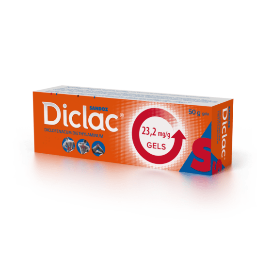 DICLAC 23,2 mg/g gels 50g