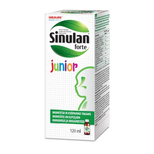 SINULAN Forte Junior sīrups 120ml