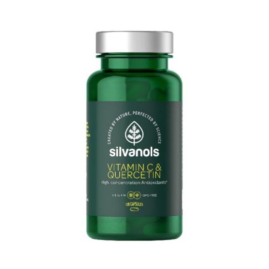 SILVANOLS Vitamin C & Quercetin kapsulas N120