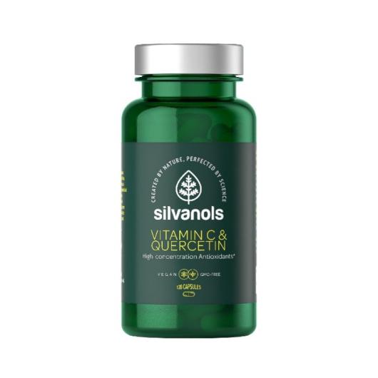 SILVANOLS Vitamin C & Quercetin kapsulas N120