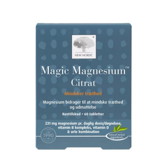 NEW NORDIC Magic Magnesium Citrat tabletes N60