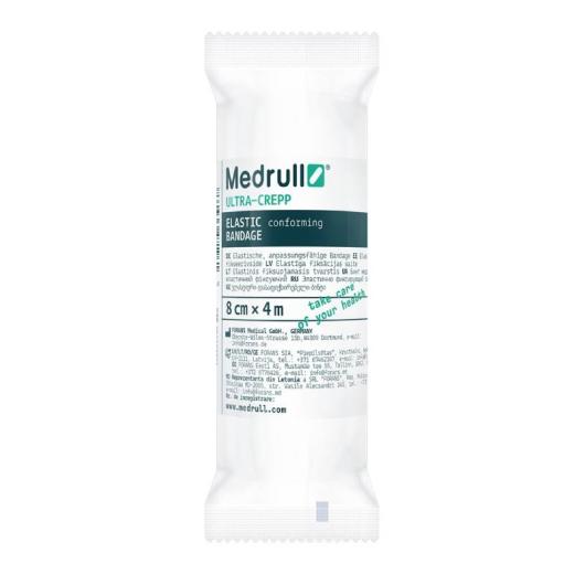 MEDRULL Ultra Crepp elastīgā saite 8cmx4m