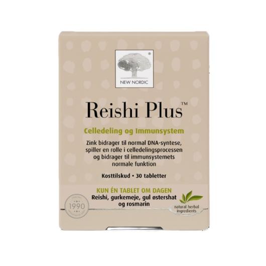NEW NORDIC Reishi Plus tabletes N30
