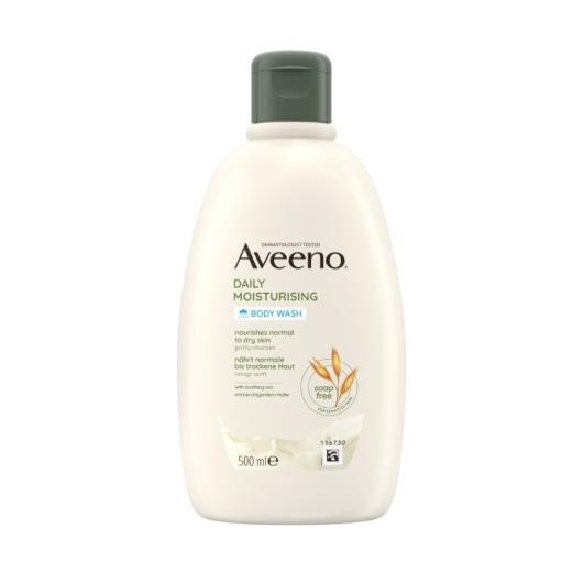 AVEENO Daily Moisturising ķermeņa mazgāšanas līdzeklis ar vieglu aromātu 500ml