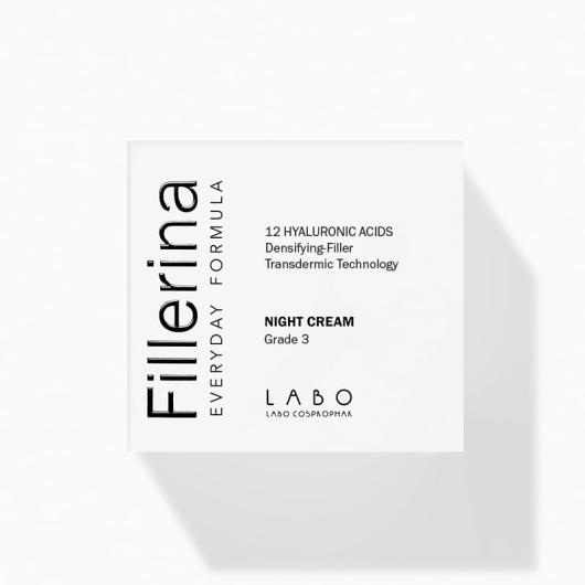 FILLERINA Everyday Formula nakts krēms, intensitāte 3, 50 ml