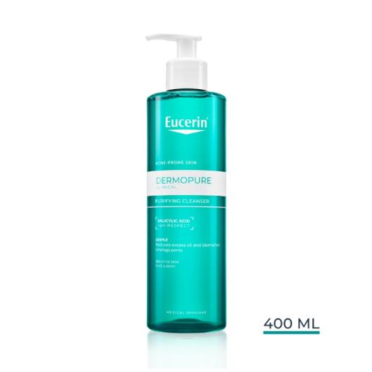 EUCERIN DermoPure Clinical attīrošā želeja 400 ml
