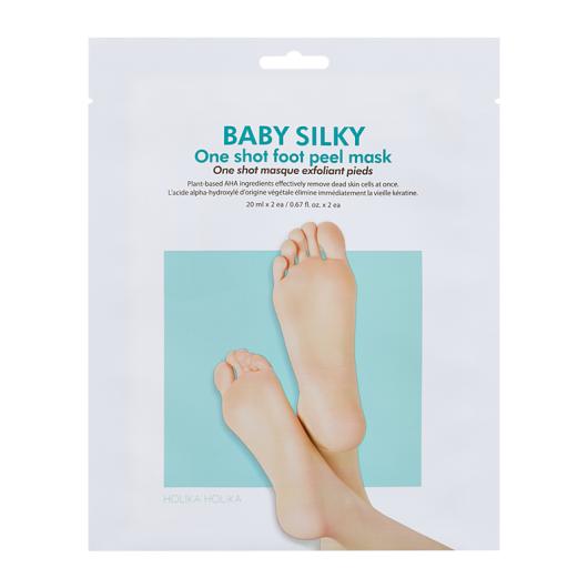 HOLIKA HOLIKA Baby Silky One Shot pēdu pīlinga maska 40ml