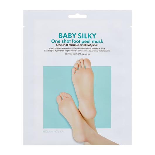 HOLIKA HOLIKA Baby Silky One Shot pēdu pīlinga maska 40ml