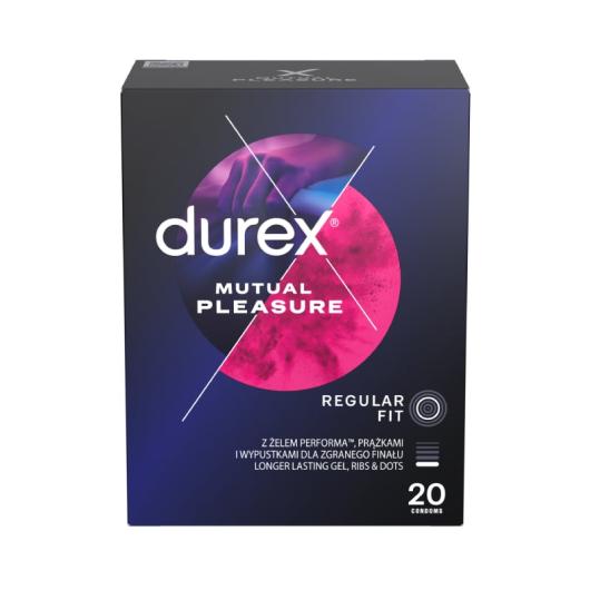 DUREX Mutual Pleasure prezervatīvi N20