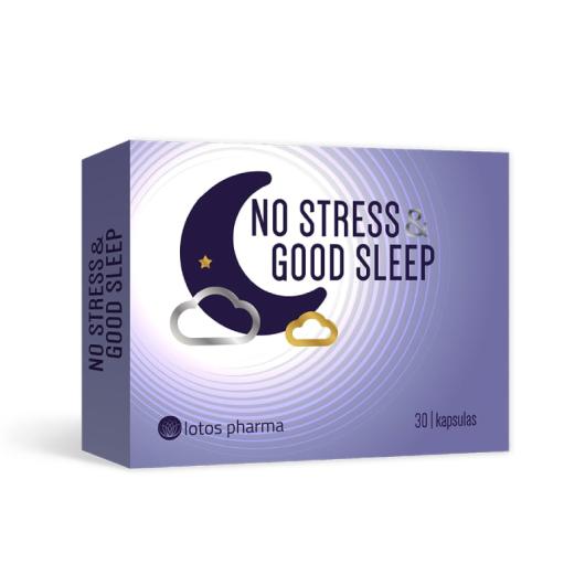LOTOS PHARMA No Stress & Good Sleep kapsulas N30