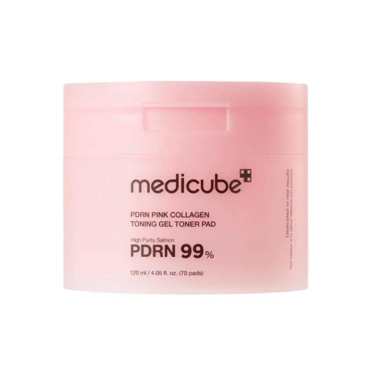 MEDICUBE PDRN Pink Collagen Toning Gel Toner Pad spilventiņi N70