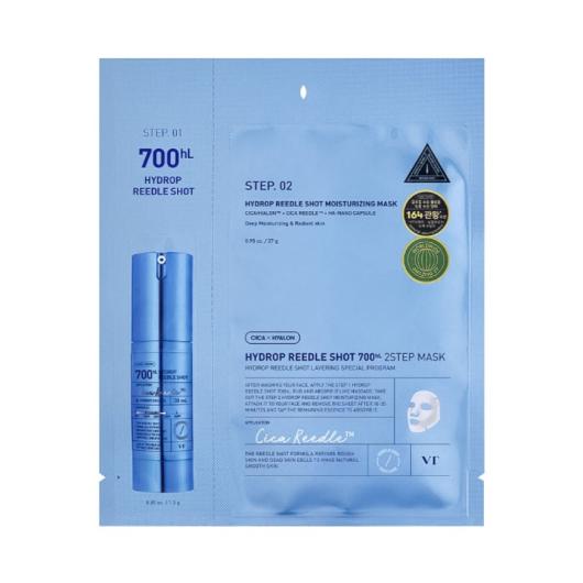 VT COSMETICS Hydrop Reedle Shot 700hL 2 soļu sejas maska N1