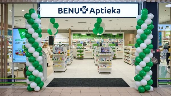 BENU Aptieka TC “Spice” – plašāka, modernāka un ar vairāk iespējām klientiem