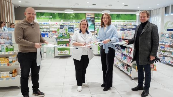 BENU Aptieka Liepājā, Ganību ielā – plašākas telpas, plašāks piedāvājums