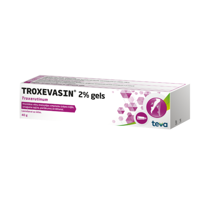 TROXEVASIN 2% gels 40 g  