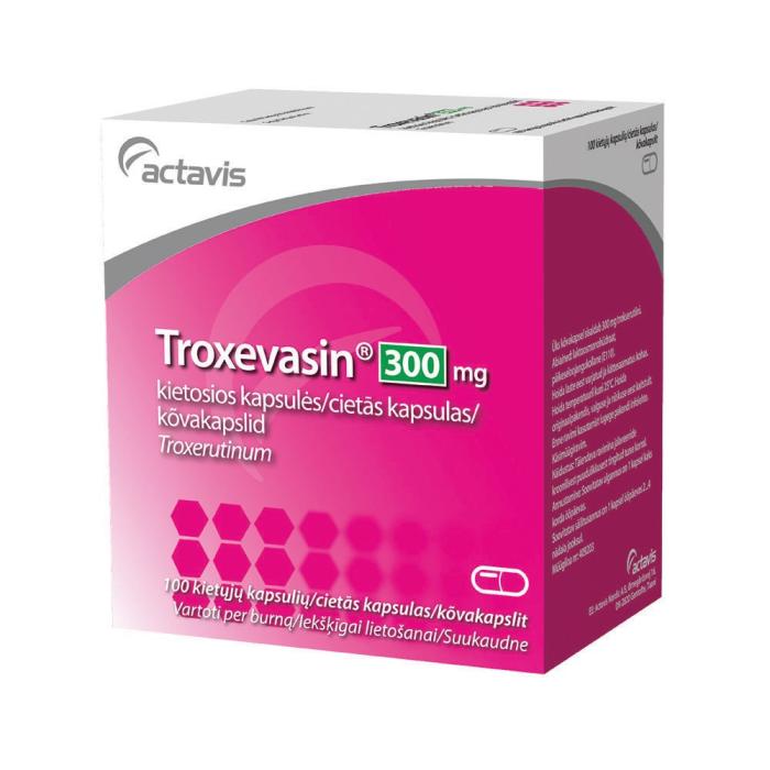 TROXEVASIN 300mg kapsulas N100      