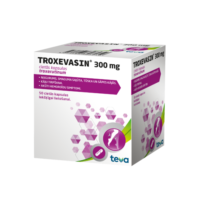 TROXEVASIN 300mg kapsulas N50  