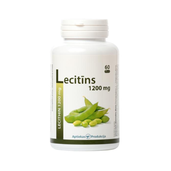 AP Lecitīns 1200 mg kapsulas N60