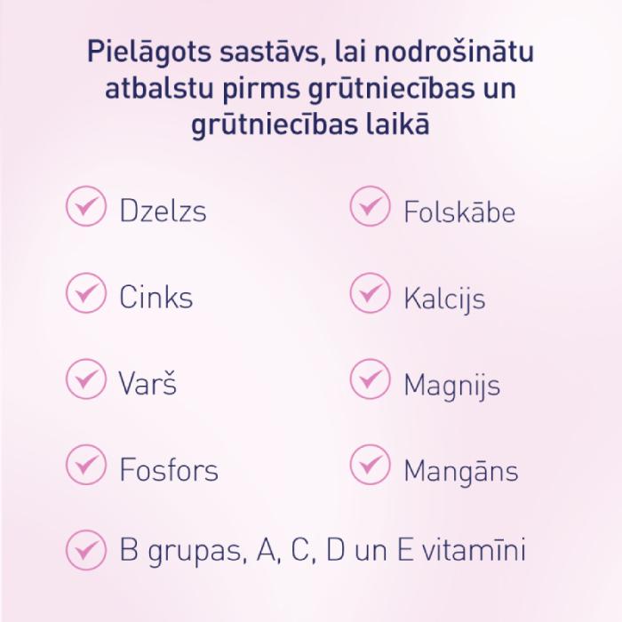 ELEVIT Pronatal apvalkotās tabletes N30