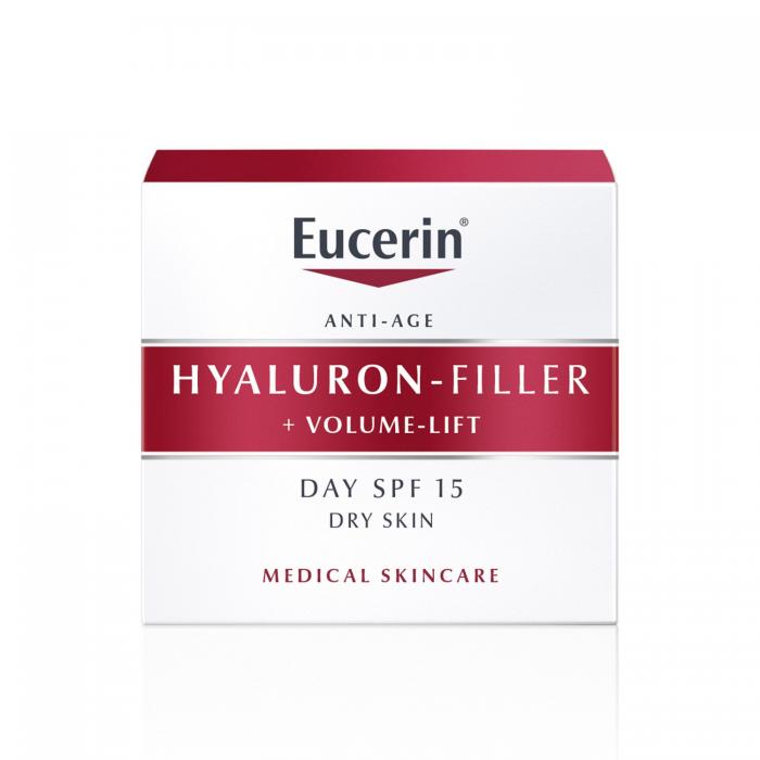 EUCERIN Hyaluron Filler Volume dienas krēms sausai ādai 50 ml 