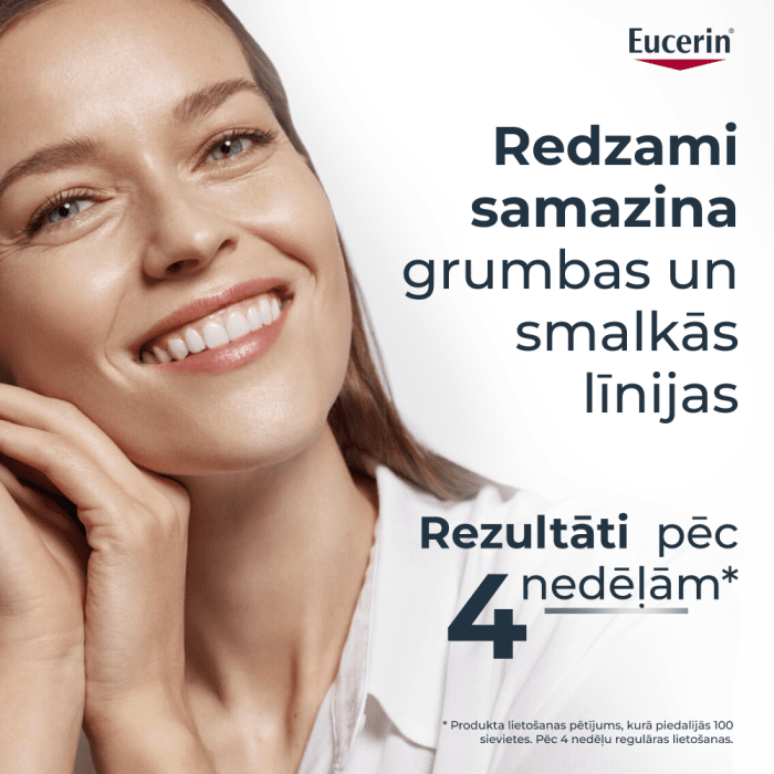 EUCERIN Hyaluron-Filler +3x Effect pretnovecošanās dienas sejas krēms ar SPF 15 sausai ādai 50 ml