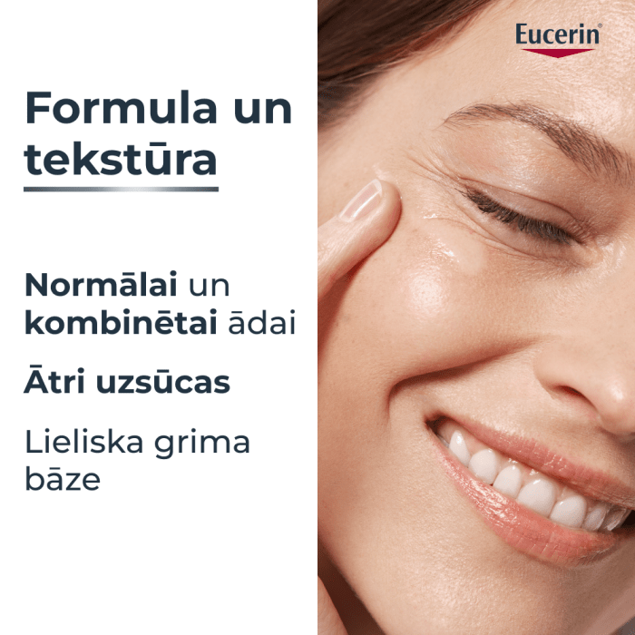 EUCERIN Hyaluron-Filler +3x Effect dienas krēms ar SPF 15 normālai un kombinētai ādai 50 ml